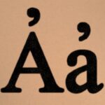 “А” с запятой сверху, шестидесятая буква алфавита